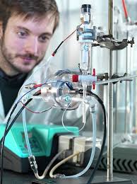 Carbon Capture Research Art Print by Science Photo Library