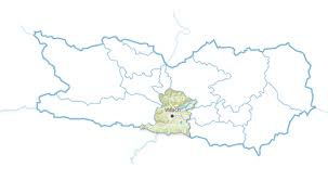 Detaillierte karte see mit der möglichkeit herauszuzoomen und zu zoomen. Region Villach Faaker See Ossiacher See