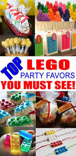 Goodie Bag Ideas For Kids Birthday Party Lego Party Favor Ideas Lego Party Favors Party Favors For Kids Birthday Tween Birthday Party
