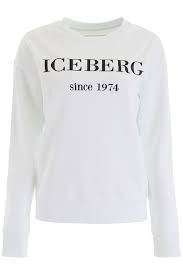 Iceberg Sweatshirt With Embroidered Logo E0126330 Bianco