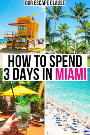 The Ultimate Long Weekend In Miami Itinerary In 2020 Miami Travel Guide North America Travel Destinations Florida Travel Guide