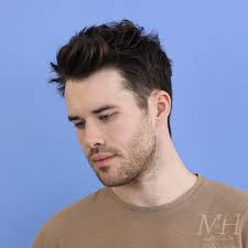 Medium length mens hairstyles are so versatile that they can change just like the weather. Medium Length Hairstyle Man For Himself