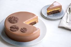 Entremets Chocolat Au Lait Et Fruit De La Passion Empreinte Sucree Gateau Mousse Chocolat Recette Entremet Chocolat Chocolat
