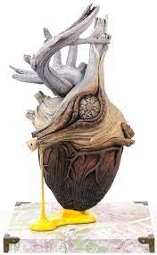 Sculptor Expertly Fools The Eye With Surreal Ceramics That Look Like Wood Sculpture Ceramic Sculpture Sculptures