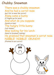 A snowman is a rough figurine made of snow. Chubby Snowman Poem