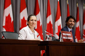 It was a long speech, more than 4,000 words. Chrystia Freeland Becomes Canada S First Female Finance Minister