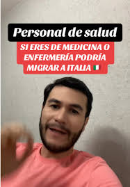 Trabajar en Italia: Oportunidades para Personal de Salud