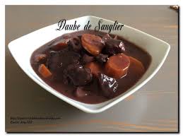 Daube De Sanglier Les Plaisirs De La Bouche Daube De Sanglier Daube Sanglier Recette