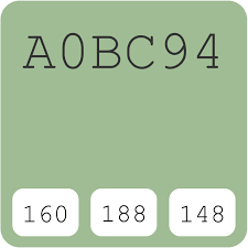 This site is a compilation of paint colors from real homes to help give you inspiration for your next painting project and to make. Valspar Paint Filoli Ballroom A0bc94 Hex Color Code Rgb And Paints