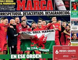 Bale and wales reached euro 2020 but bale may have just upset madrid. B R Football On Twitter Marca Disrespectful Wrong Ungrateful In That Order English As Bale Puts Himself In A Hole Madrid Are Not Taking The Flag Pictures Well Https T Co Yhlm8bxk7q