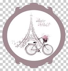 Pnghunter is a free to use png gallery where you can download high quality transparent png images. Eiffel Tower Bicycle Wall Decal Cycling Sticker Tour Eiffel Purple Travel World Tour Eiffel Png Klipartz