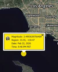 Magnitude 3.5 Earthquake Strikes Off Catalina Island