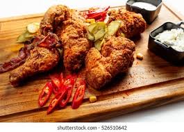 Line a baking sheet with aluminum foil and generously spray with cooking spray. Italian Food Chicken Wings Chicken Corn Stock Photo Edit Now 526510642