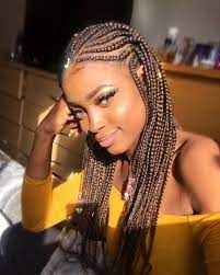 Summer Braids Season Fulani Braids With Yarn 21 Photos That Prove Braids Model De Coiffure Africaine Tresses Pour Cheveux Courts Coiffure Natte Africaine