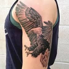 Bird Of Prey Tattoo Sleeve 50 Amazing Perfectly Place Eagle Tattoos Designs With Meaning Eagle Tattoos Bald Eagle Tattoos Eagle Tattoo