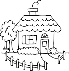 Beach coloring pages, camping, house coloring pages, school and coloring pages of a visit to the farm are just a few of the many coloring pages, sheets parents, teachers, churches and recognized nonprofit organizations may print or copy multiple house coloring pages for use at home or in the. Schoolhouse Coloring Pages Printables Gingerbread House Coloring Coloring Home