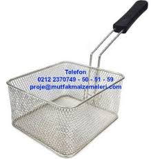 Inox Fritoz Teli Hot Dog Sepetler Cubuk