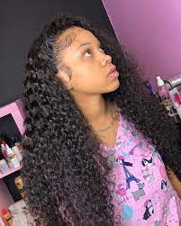 Deja Taylor S Instagram Photo No Hd Lace No Part Flip Over Method Frontal Install Curly Hair Styles Naturally Front Lace Wigs Human Hair Curly Hair Styles