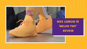 While the highlight on this pair is melon tint, the insoles will have camouflage. So Fresh On Foot Lebron 18 Melon Tint Unboxing And Review Youtube