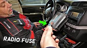 Dodge Journey Radio Fuse Location Replacement Fiat Freemont Radio Not Working Youtube