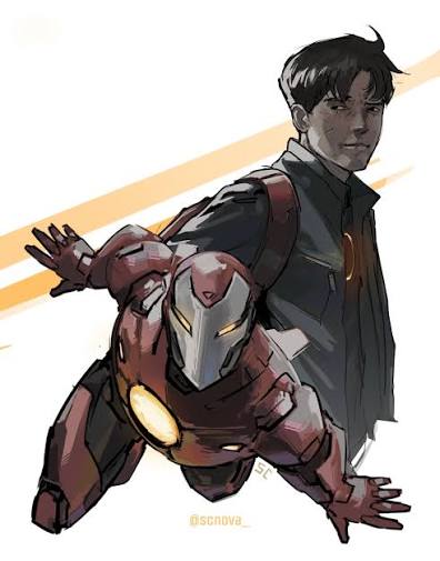TONY STARK: IRON MAN Had this one laying around in my procreate gallery and  decided to finish it. I'm also using this as a chance to put together a  more complete breakdown