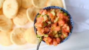 Check spelling or type a new query. Libyan Sharmoula Tomato And Cucumber Dip