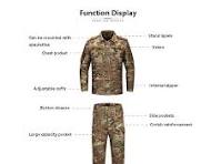 Uniforme de combate del ejército