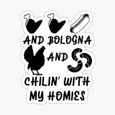 Chicken Wing Song Stickers Redbubble
