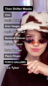 maquillaje de Porco Galliard en Attack