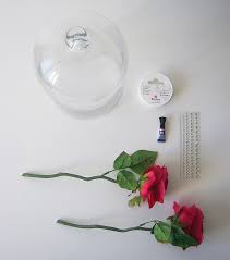 Vous auriez put casser le verre ! Diy La Rose Enchantee De La Belle Et La Bete La Parenthese Imaginaire