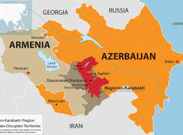Map of azerbaijan, satellite view. Corridor Between Azerbaijan And Nakhchivan Worries Tehran Iran A Crossroads In Trade Between Turkish Countries May Lose This Feature Turkeygazette Com