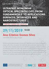 Ana cristina tem 1 vaga no perfil. Ultrafast Nonlinear Optical Spectroscopy From Fundamentals To Applications Surfaces Interfaces And Nanostructures Ceitec Vyzkumne Centrum
