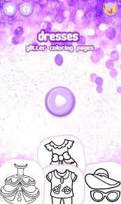 Download Dresses Coloring Book Glitter For Android Apk Download