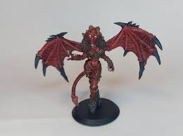 3D Printable Succubus - Meridiana the Succubus by Moonlight Minis-  Christine Van Patten