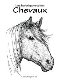 Cliques sur l'image à colorier de cheval que tu aimerais dessiner pour l'imprimer. Amazon Com Livre De Coloriage Pour Adultes Chevaux 1 Volume 1 French Edition 9781530649570 Snels Nick Books
