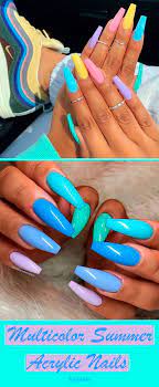 The beach, the pool, festivals, weddings, or just out around town! 18 Cute Summer Nails Designs To Copy Right Now Cute Summer Nail Designs Bright Summer Acrylic Nails Bright Summer Nails