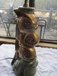 Check spelling or type a new query. Vintage Ceramic Pottery Fish Lamp Mid Century Drip Glaze Stacking Fish 1852119016