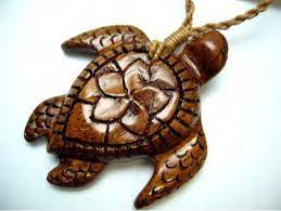 New Genuine Koa Wood Hawaiian Jewelry Turtle Pendant Choker Necklace 45041 Podelka Cherepaha Rezba Po Derevu Prazdnichnye Podelki