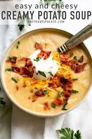 The Best Loaded Potato Soup Creamy Potato Soup Creamy Potato Soup Recipe Creamy Potato