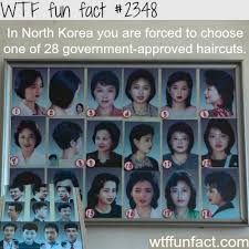 North Korean Government Approved Haircuts Wtf Wtf Fun Facts Shocking Facts North Korea Facts