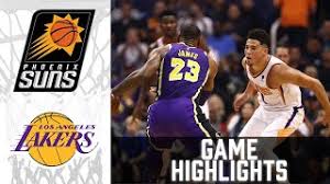 A persistent shoulder injury had reduced the point. Suns Vs Lakers Highlights Full Game Nba March 2 Youtube