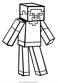 Minecraft Herobrine Da Colorare Muat Turun H