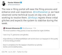 To use incometaxefiling.gov.in one needs to register at the. Income Tax E Filing 2 0 Not Working Properly On Its First Day Response Of Nirmala Sitharam And Infosys Head On Same Taxontips