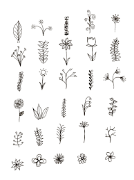 Pretty Little Drawings Of Flowers And Plants Easy Flower Drawings Flower Doodles Flower Drawing Check out our cute little flowers selection for the very best in unique or custom, handmade pieces from our shops. flower doodles flower drawing