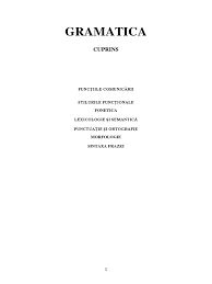 Cerul parea ca a prins culoarea cristalului. Gramatica Limbii Romane