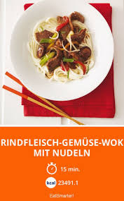 Rindfleisch Gemuse Wok Mit Nudeln Rezept In 2020 Rindfleisch Rezepte Fleisch