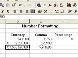 Microsoft Excel Tutorial For Beginners 5 Number Formats Microsoft Excel Tutorial Excel Tutorials Excel For Beginners