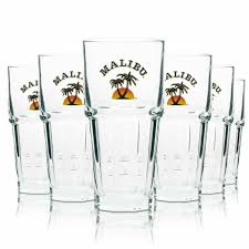 Pour the coconut rum and pineapple juice over the ice. 6x Malibu Likor Glas Longdrink Glaser Cocktail Neu Palme Bar In Baden Wurttemberg Niefern Oschelbronn Ebay Kleinanzeigen