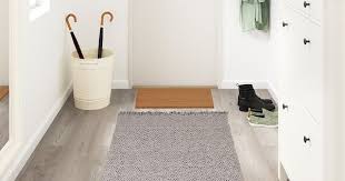 Rorkar Matta Slatvavd Svart Natur 80x150 Cm Ikea Flatwoven Rugs Ikea