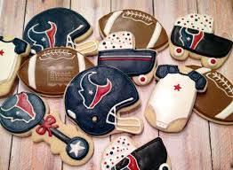 Image result for football themed sugar cookies